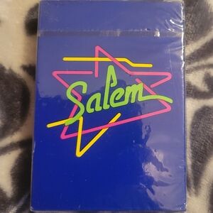 Winston Salem Logo Vintage Playing Cards New In Sealed Package Poker Retro Neon